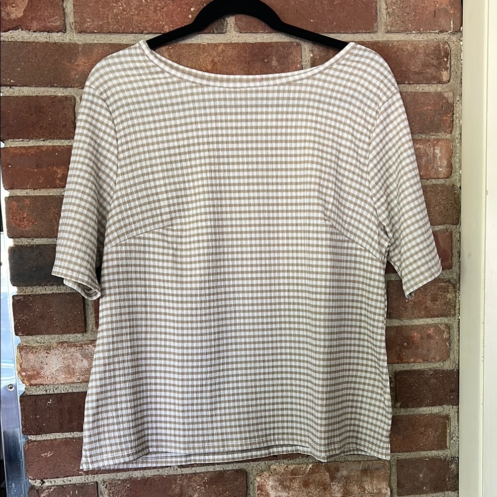 Classic Checkered Women's Top